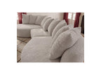 Calypso - Fixed Corner Sofa - Bouclé Fabric - Left-Hand Corner