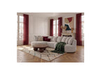 Calypso - Fixed Corner Sofa - Bouclé Fabric - Left-Hand Corner