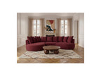 Calypso - Fixed Corner Sofa - Bouclé Fabric - Left-Hand Corner