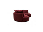 Calypso - Fixed Corner Sofa - Bouclé Fabric - Right-hand Corner