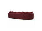 Calypso - Fixed Corner Sofa - Bouclé Fabric - Right-hand Corner