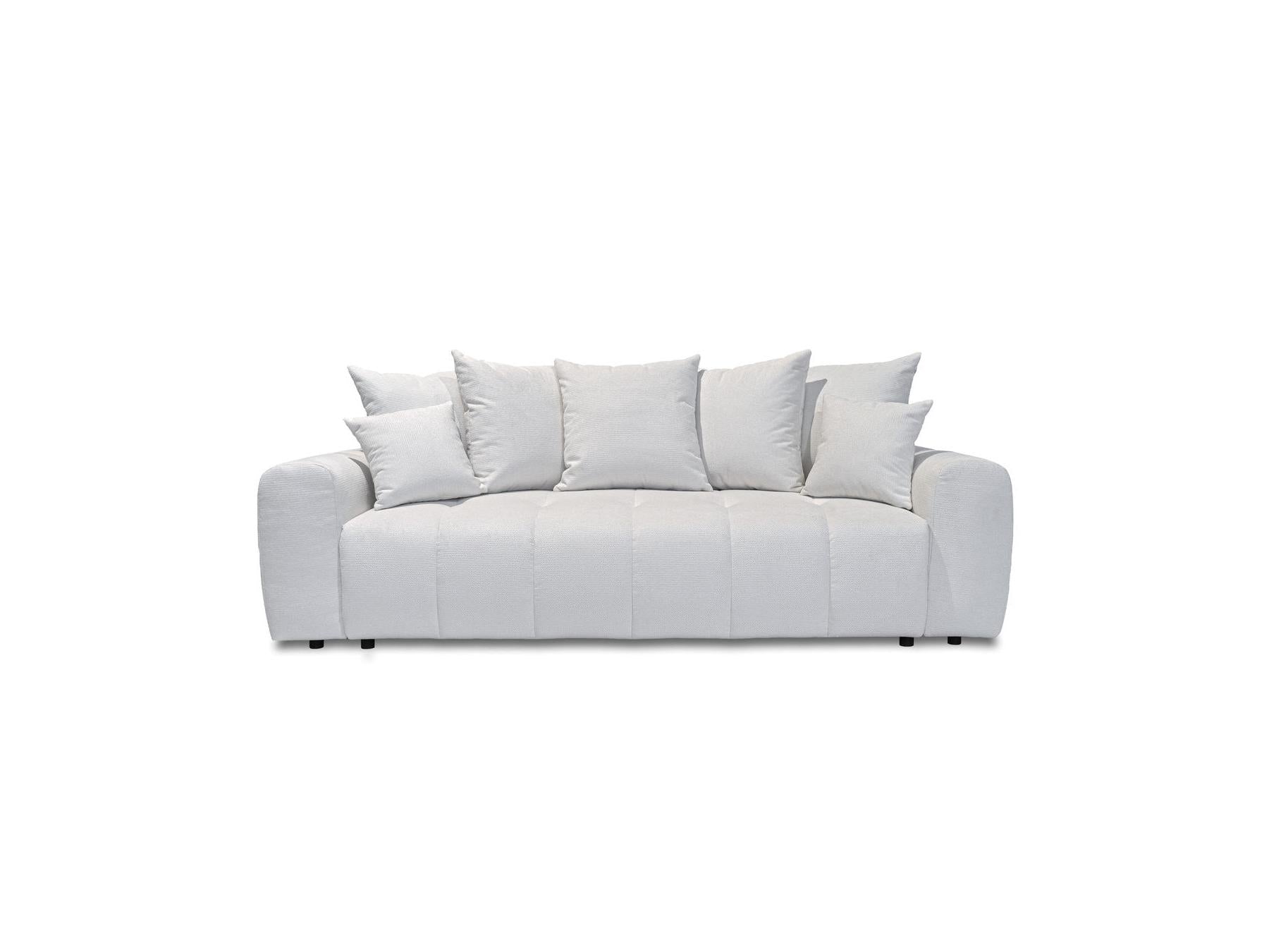 Roxelane - Canapé 3 Places Convertible - Tissu Chiné