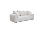 Roxelane - Canapé 3 Places Convertible - Tissu Chiné