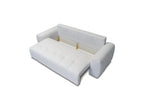 Roxelane - Canapé 3 Places Convertible - Tissu Chiné
