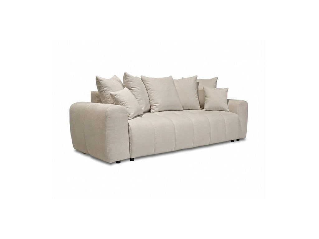 Roxelane - Canapé 3 Places Convertible - Tissu Chiné