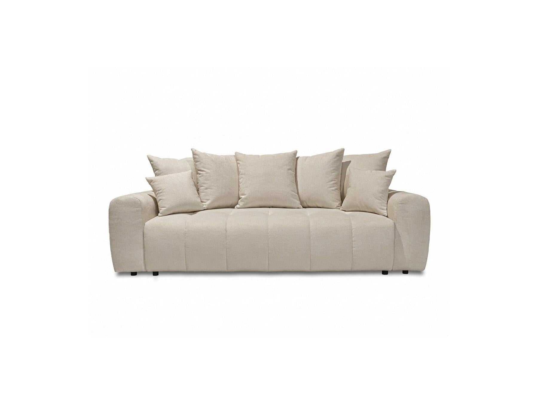 Roxelane - Canapé 3 Places Convertible - Tissu Chiné