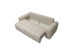 Roxelane - Canapé 3 Places Convertible - Tissu Chiné