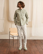 Organic Cotton Ecru Chinos