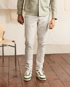 Organic Cotton Ecru Chinos