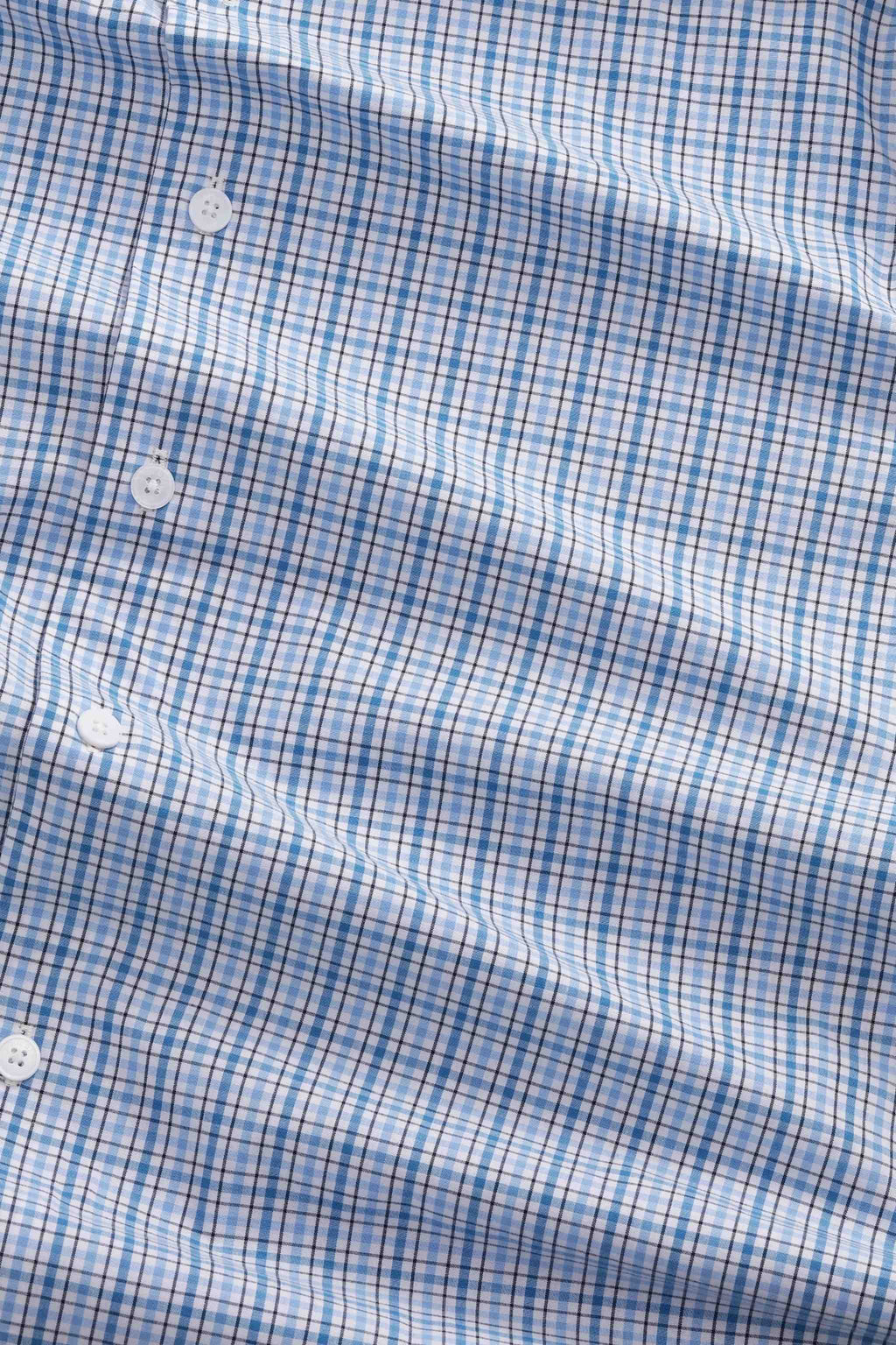 Camisa Quinsy - Cuadros Cobolt