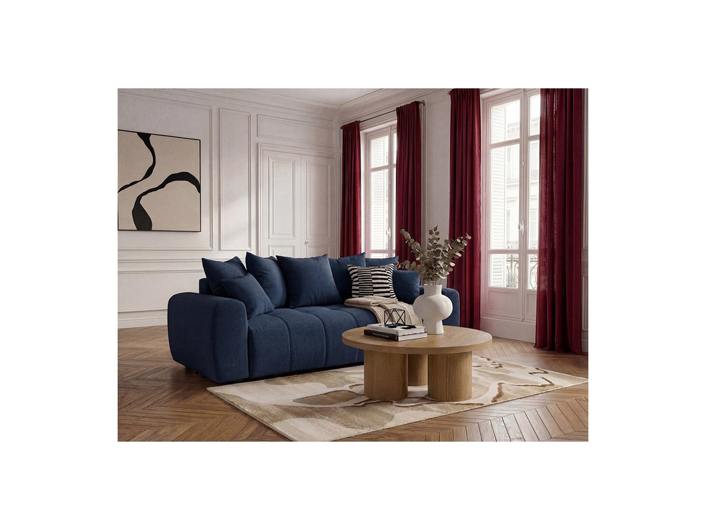 Roxelane - Canapé 3 Places Convertible - Tissu Chiné