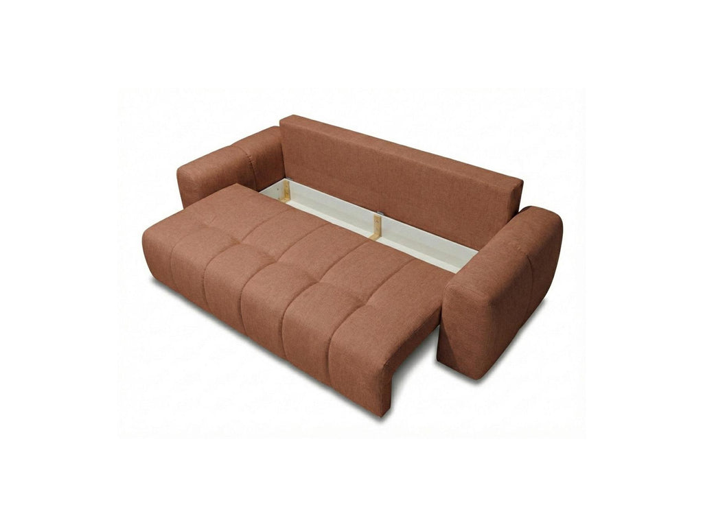 Roxelane - Canapé 3 Places Convertible - Tissu Chiné