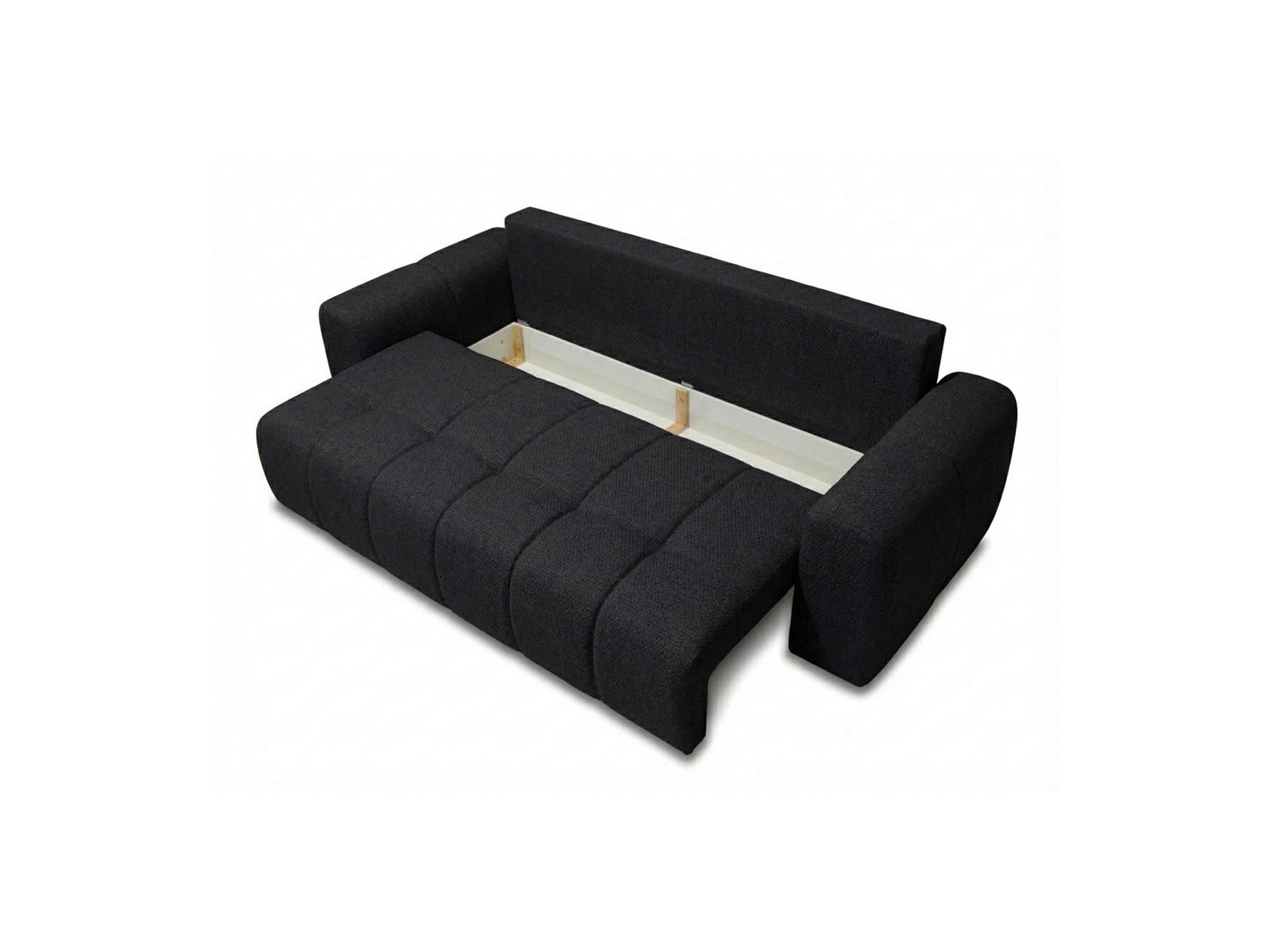 Roxelane - Canapé 3 Places Convertible - Tissu Chiné