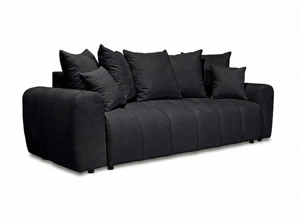 Roxelane - Canapé 3 Places Convertible - Tissu Chiné