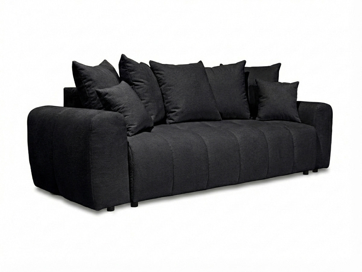 Roxelane - Canapé 3 Places Convertible - Tissu Chiné