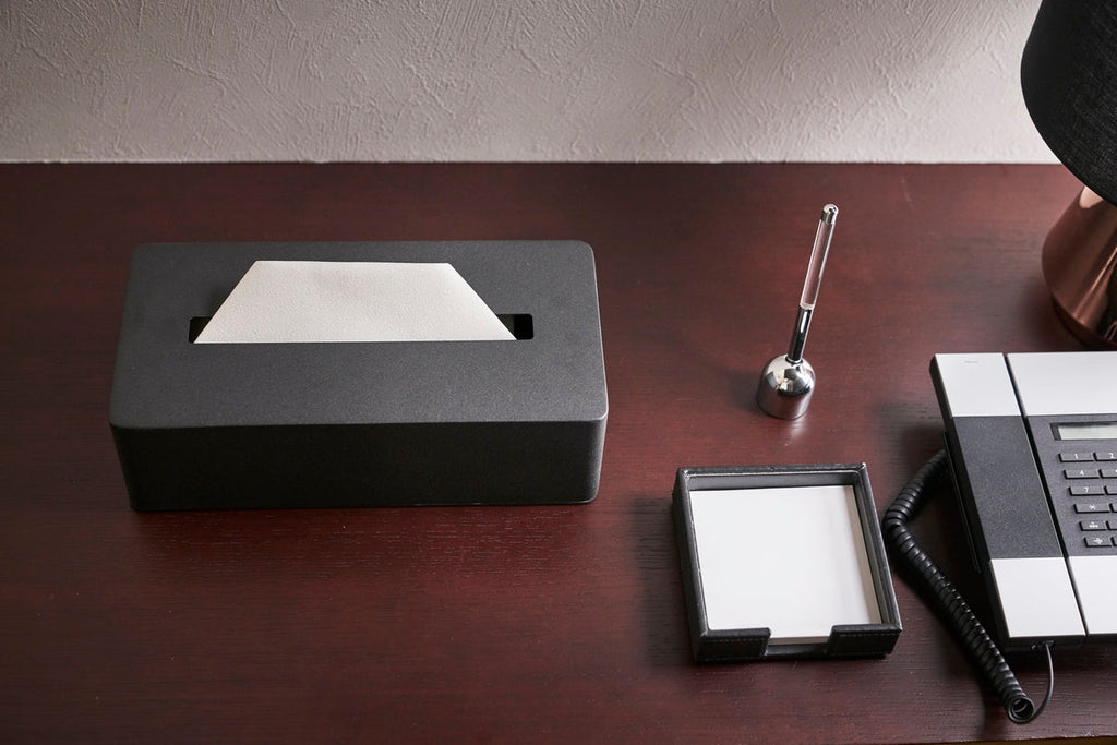 Tissue Box Cover - Tower - Black