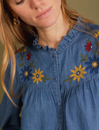 Blouse Brodée Selene