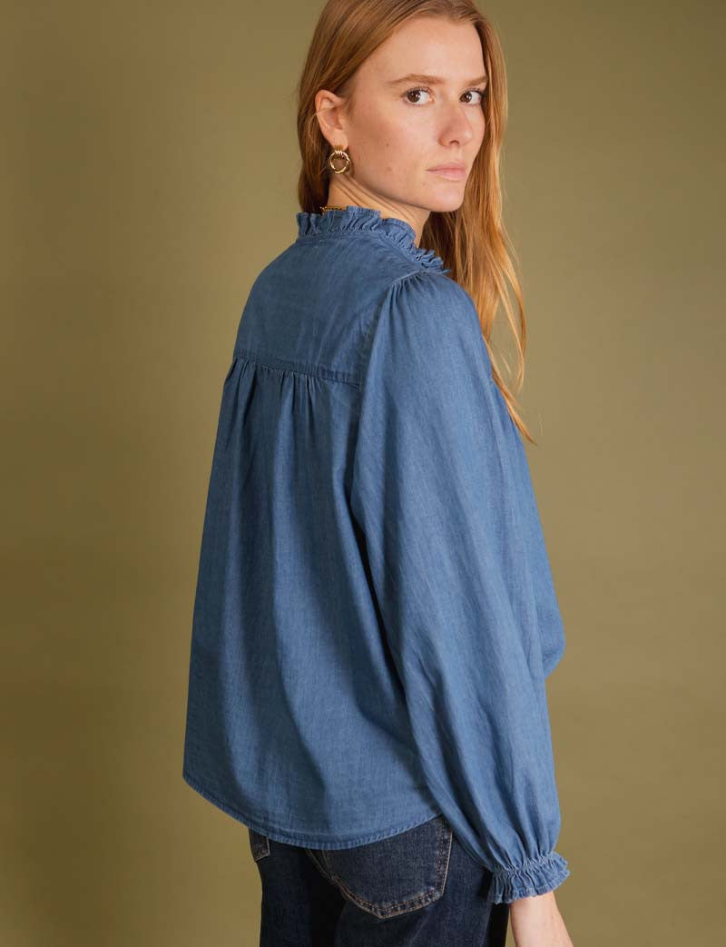 Blouse Brodée Selene