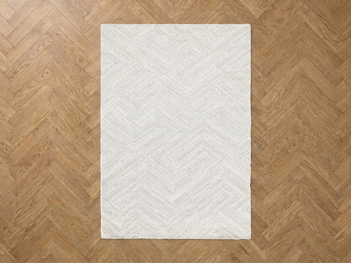 Short Pile Rug Trina Graphic Pattern