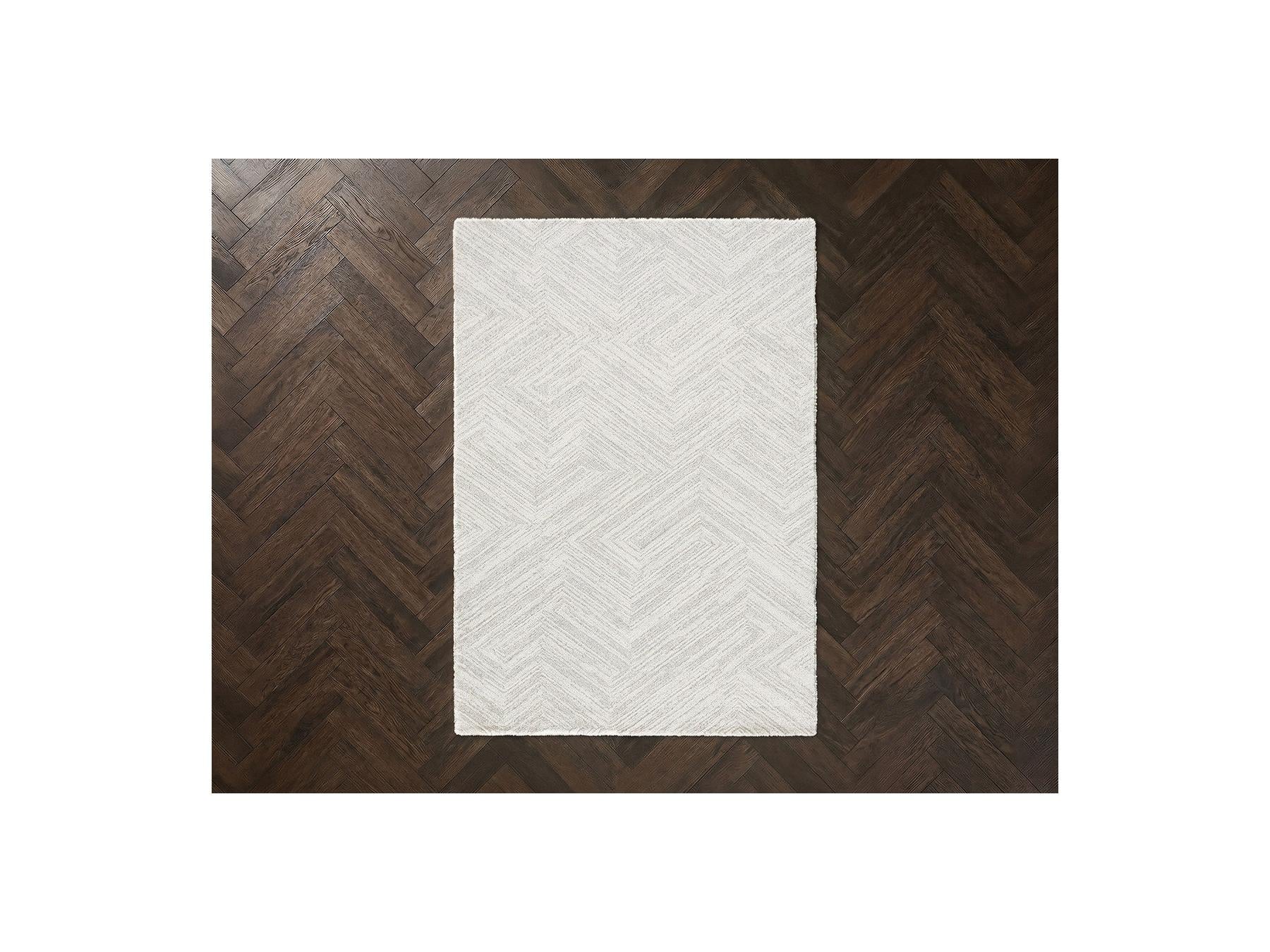 Short Pile Rug Trina Graphic Pattern