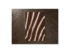 Tirasu - Long Pile Rug - Abstract Pattern - Brown