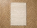 Telira - Tapis Poils Longs - Motif Abstrait - Beige