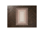 Lyzzo - Long Pile Rug - Graphic Pattern - Brown