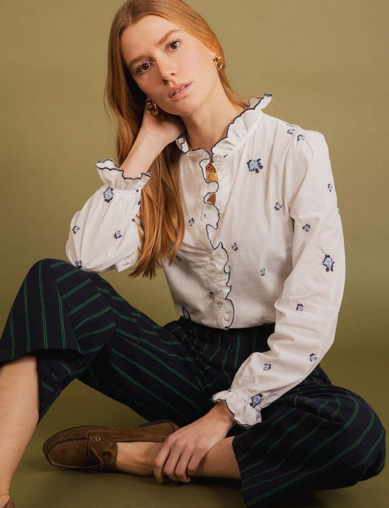 Camisa bordada Rivo