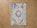 Minerva - Tapis Poils Ras - Vintage - Gris