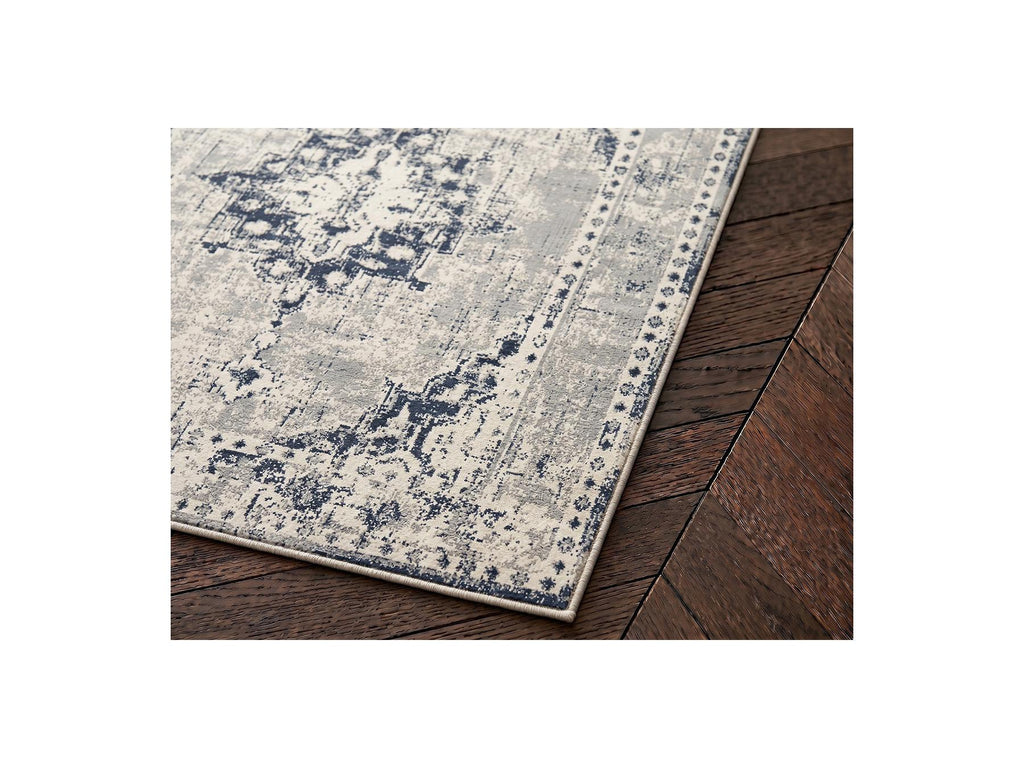 Minerva - Low-Pile Rug - Vintage - Grey