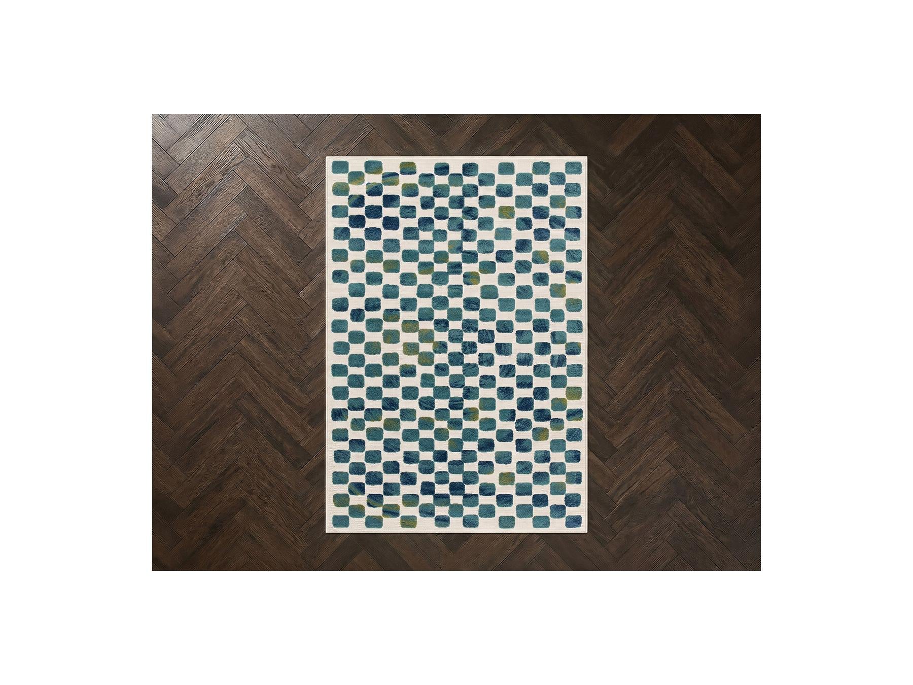 Muza - Short-Pile Rug - Graphic Pattern