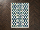 Muza - Tapis Poils Courts - Motif Graphique