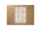 Chino - Long Pile Rug - Abstract Pattern - Beige