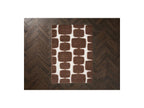 Chino - Long-Pile Rug - Abstract Pattern - Brown