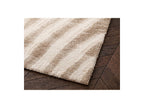 Tirasu - Long Pile Rug - Abstract Pattern - Beige