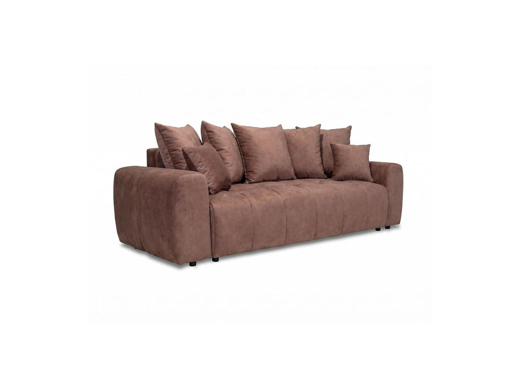 Roxelane - Canapé 3 Places Convertible - Tissu Chiné