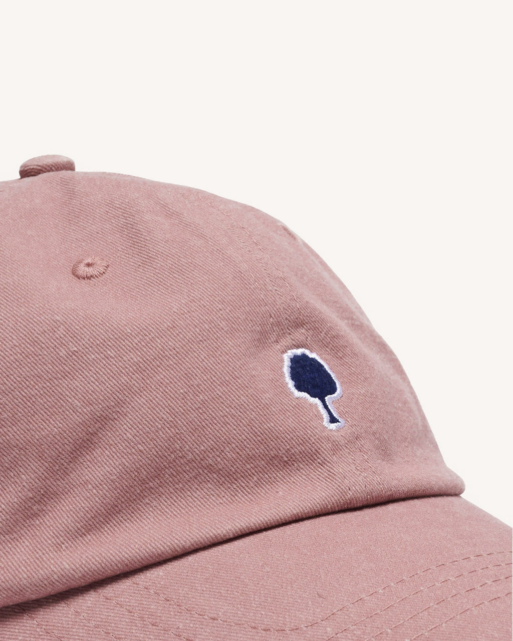 Gorra rosa grisáceo