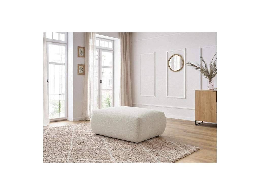 Voltaire - Pouf Carré - Tissu Chiné