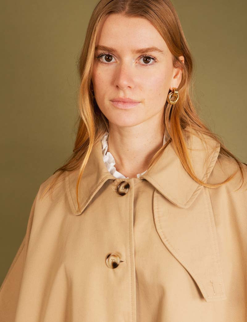 Trench Cape Beige Cyrel