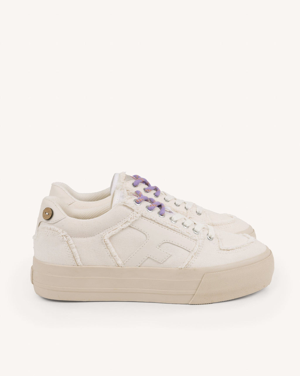 Baskets En Toile Blanches