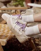 Baskets En Toile Blanches