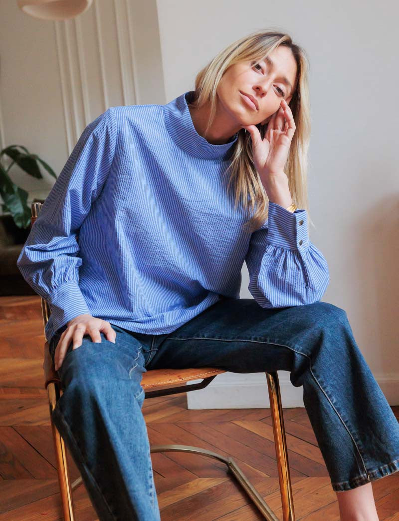 Blouse À Rayures Adyo