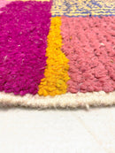 Tapis Berbère Marocain Boujaad - Multicolore