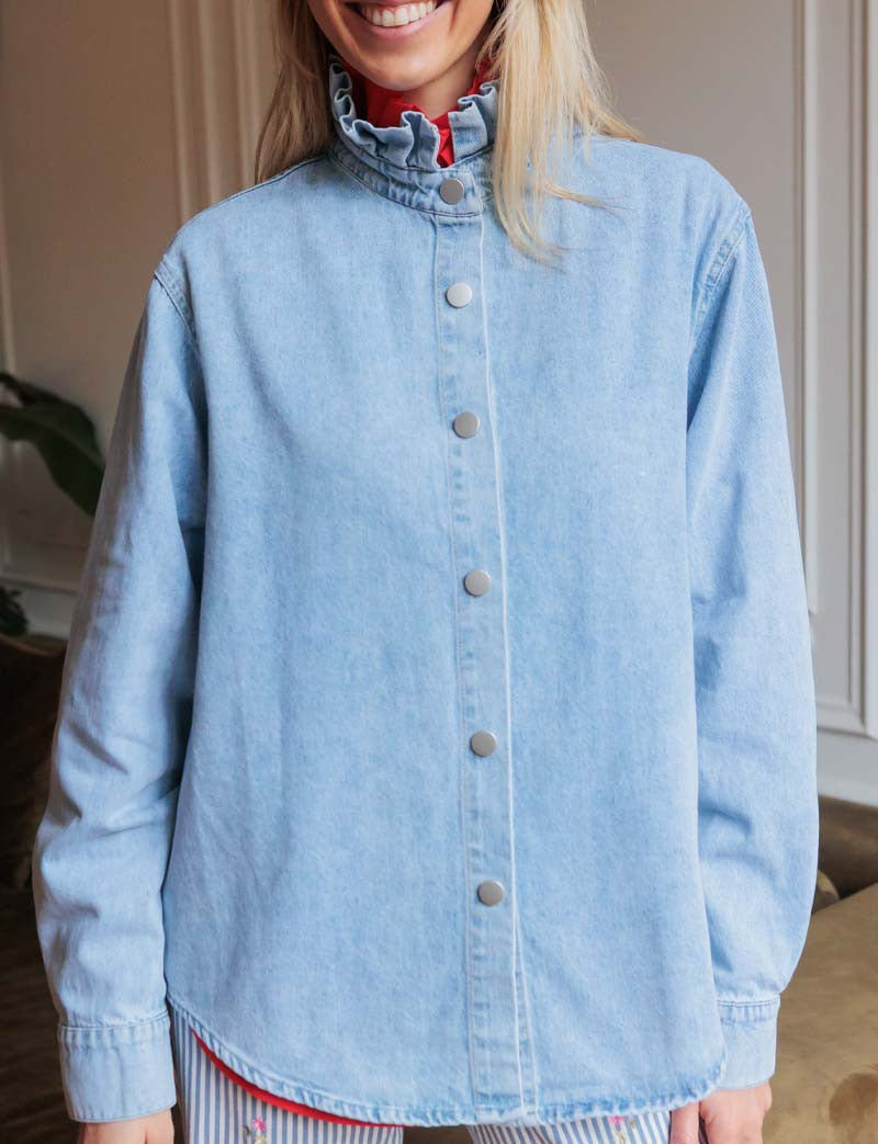 Veste En Jean Clair Vince