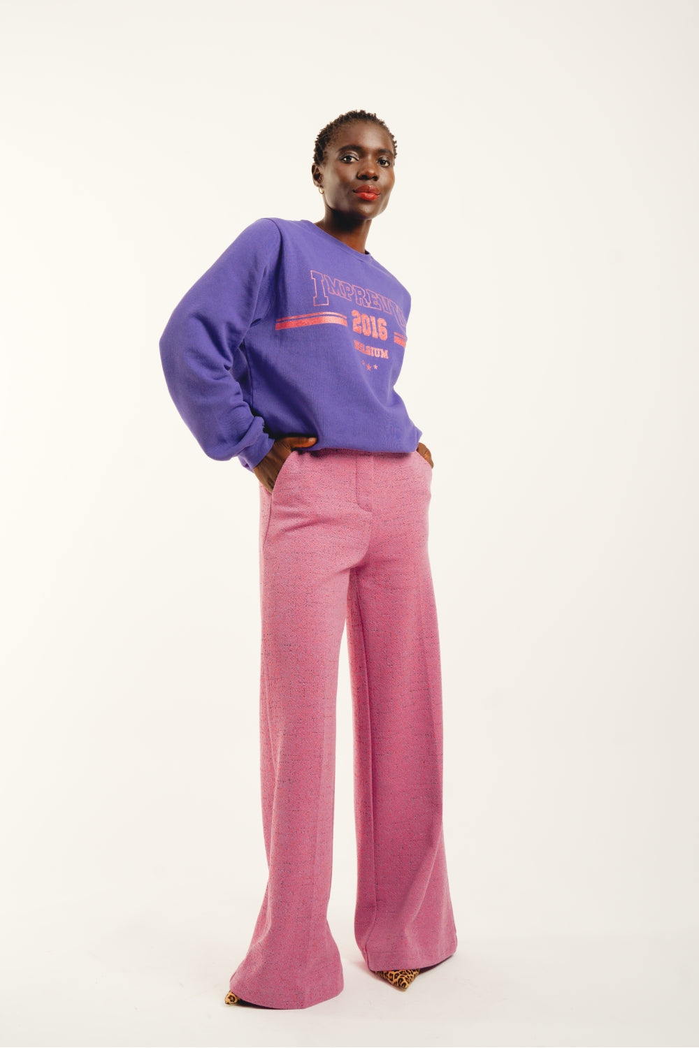 Le Pantalon Charlie Pink