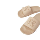 Mules - Palm Angels Monogram Pool  - Beige