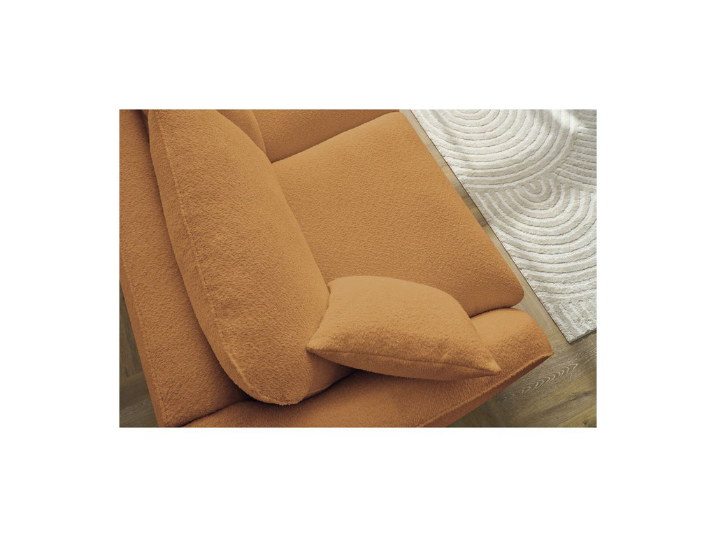 Cezanne - Straight Sofa Bed with Express Opening - Bouclé Fabric