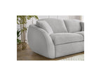 Cezanne Straight Sofa Bed with Express Opening and Smooth Fabric