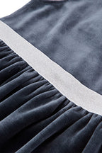 Velvet Dress - Navy Blue - Girl Child