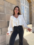 Blusa Iris Crudo